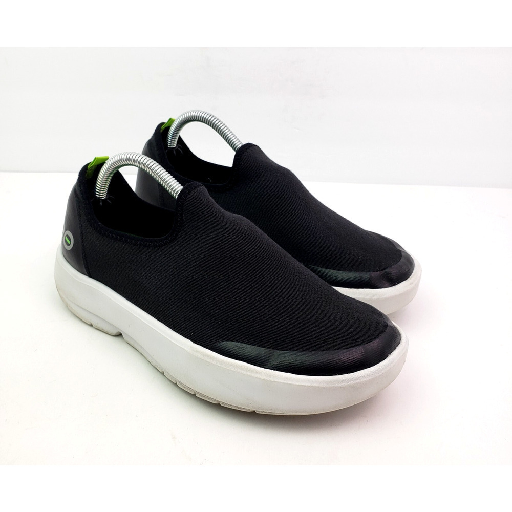 Oofos OOmg Eezee Womens Size 7 Black Casual Sneaker Shoes 09012022-48